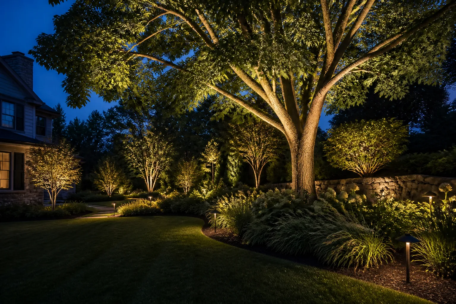 Tree & Landscape Lighting example